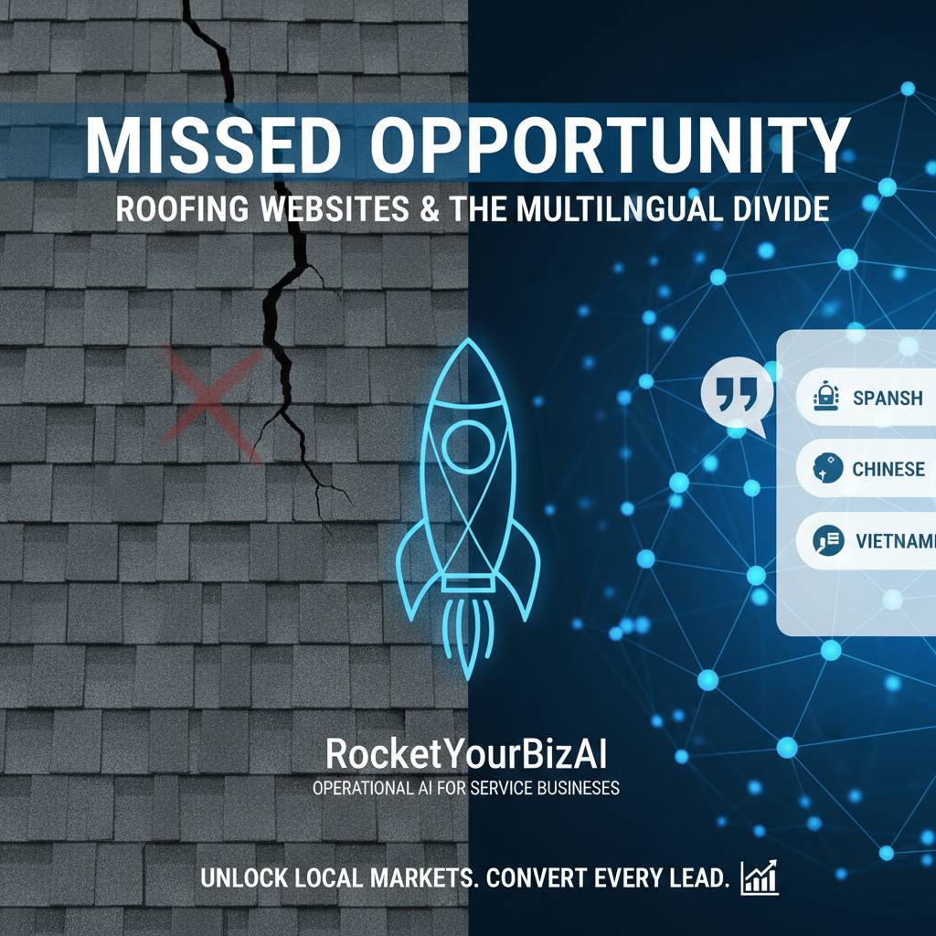 How an English-Only Roofing Website Is Costing You Real Money