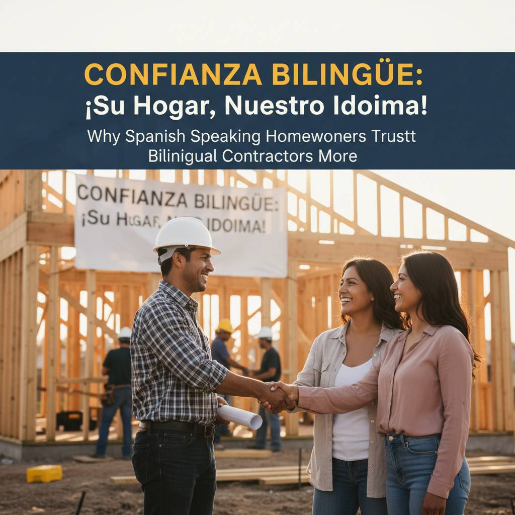 Why Spanish Speaking Homeowners Trust Bilingual Contractors More